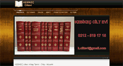 Desktop Screenshot of kebikecciltevi.com